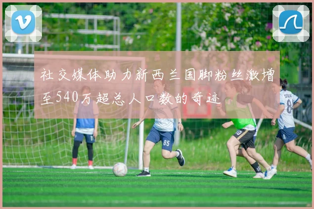 社交媒体助力新西兰国脚粉丝激增至540万超总人口数的奇迹